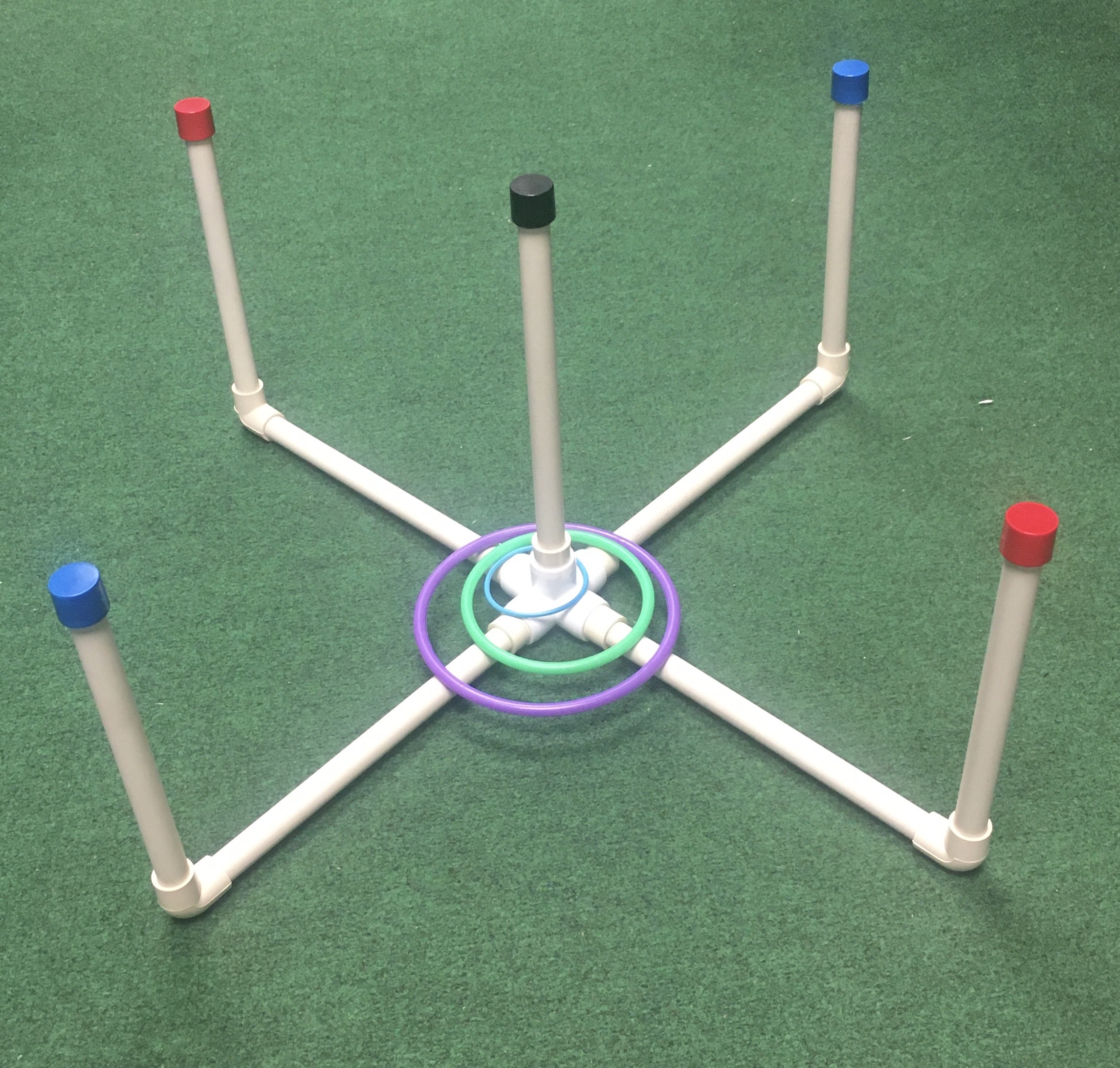 Handmade PVC Ring Toss Game
